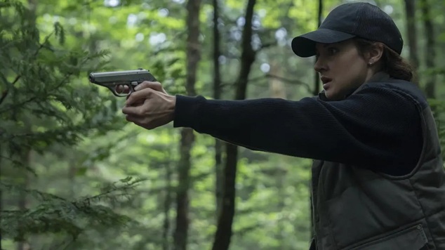 Shailene Woodley portraying fictional FBI agent Joanne Miller in the Netflix biographical crime drama film Unabomber (2026)