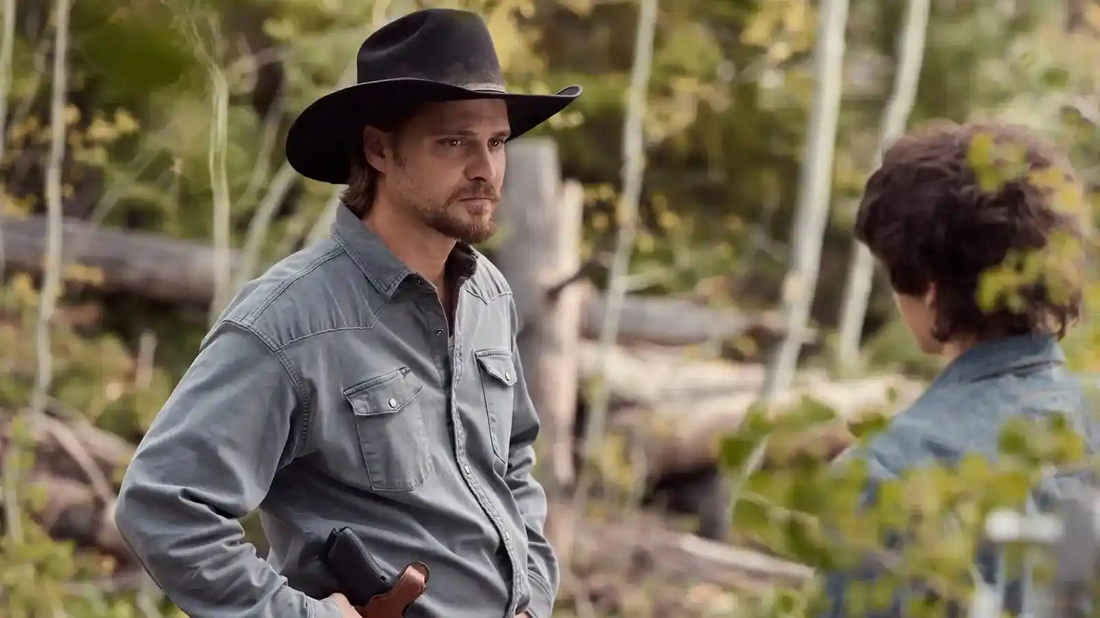 Luke Grimes plays Kayce Dutton in the CBS drama series Marshals (a continuation/spinoff arc exploring the Yellowstone legacy).