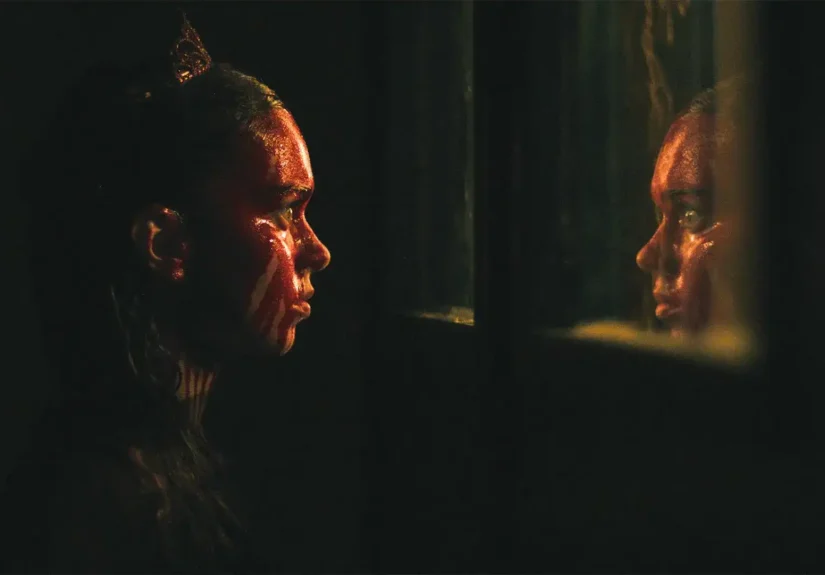 A scene from the horror-drama miniseries Carrie (2026), created by Mike Flanagan for Prime Video