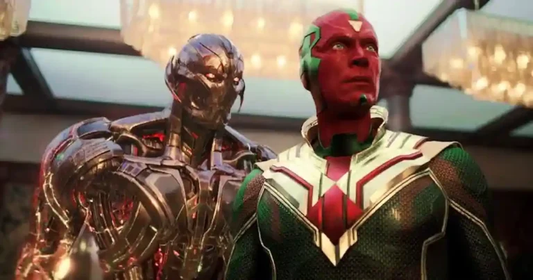 Vision and Ultron from the upcoming Marvel series VisionQuest