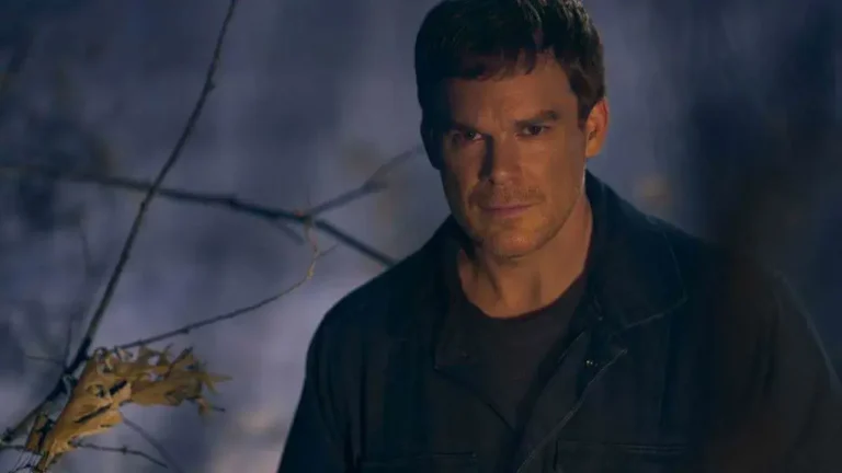 Michael C. Hall as the character Dexter Morgan from the crime thriller series Dexter: New Blood and its continuation Dexter: Resurrection.