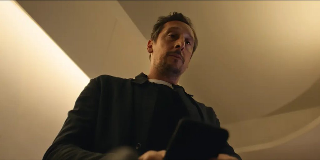 Matthias Brandt in the German Netflix psychological thriller series The Trap (Die Falle) (2026)