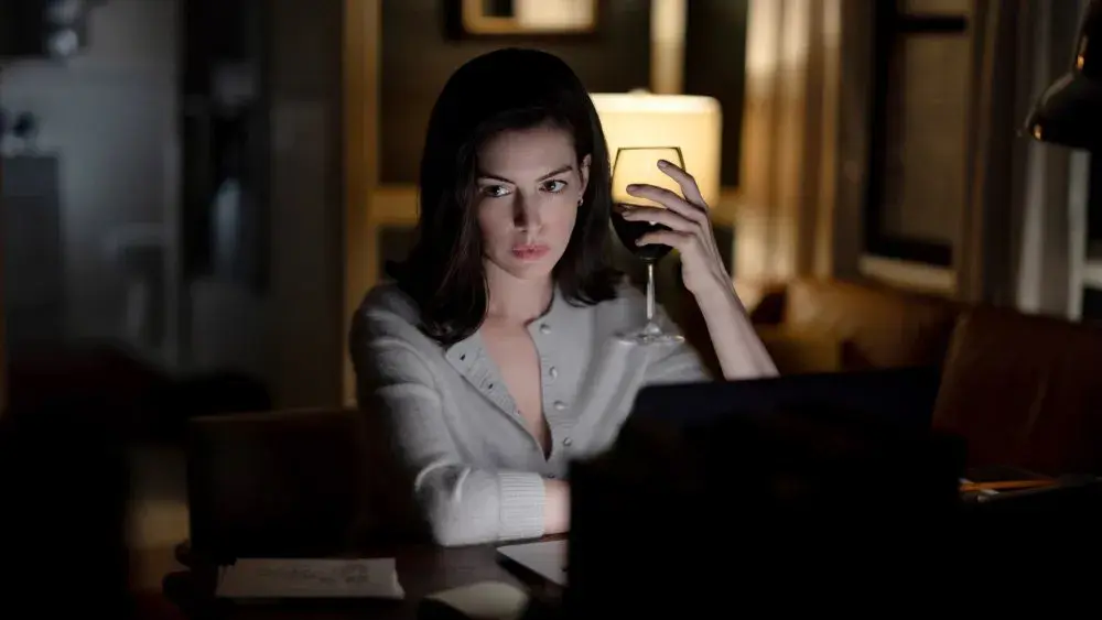 Anne Hathaway portraying the title character in the psychological thriller film Verity (2026)
